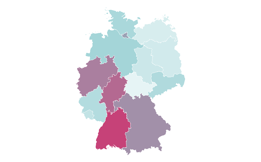 Affinity by region — Milwaukee Bucks, Germany