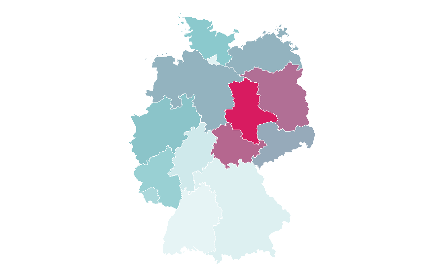 Affinity by region — Mimi Fiedler, Germany