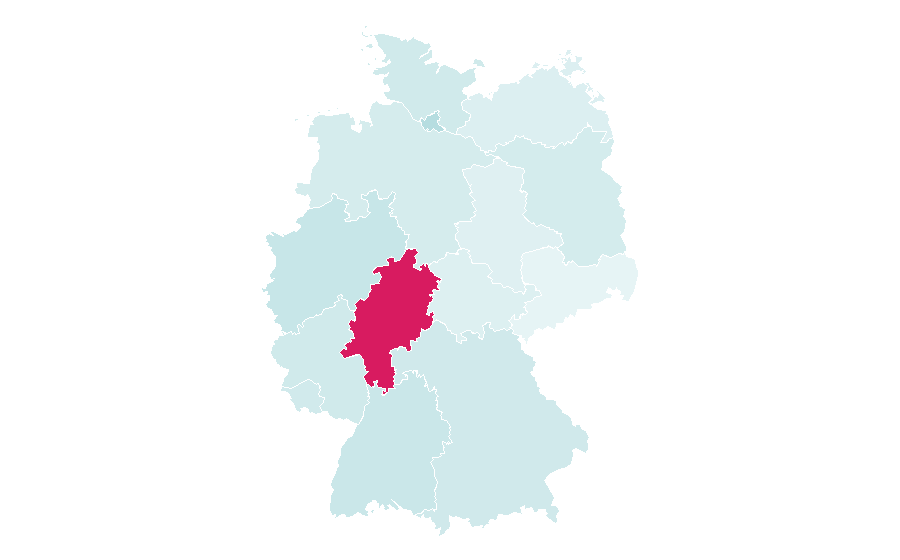 Affinity by region — Mina (singer), Germany