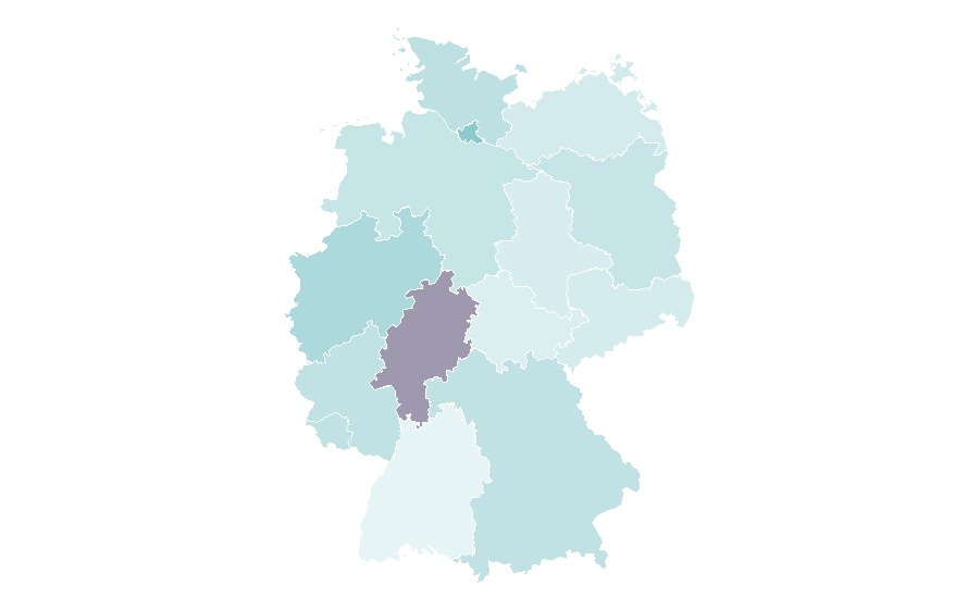 Affinity by region — Minas cheese, Germany