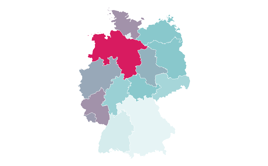 Affinity by region — Minecraft: Story Mode, Germany