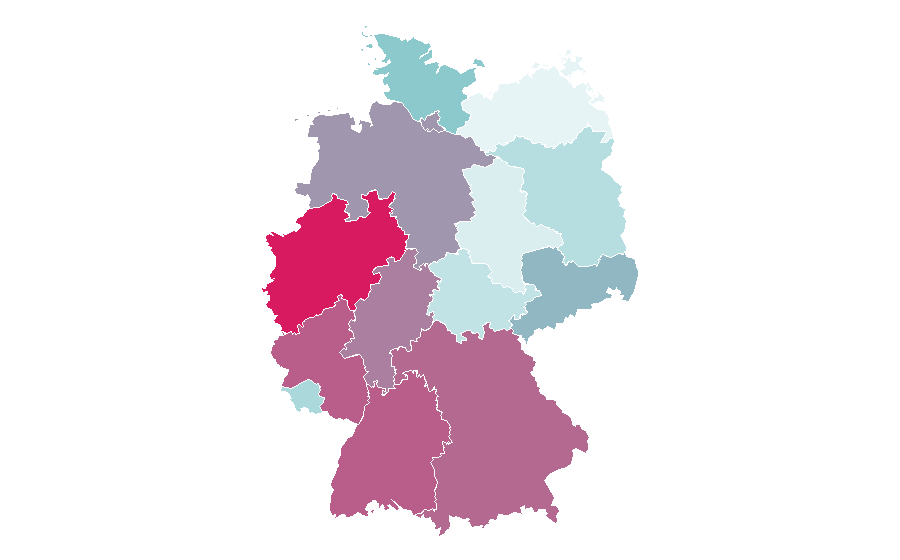 Affinity by region — Minions (film), Germany