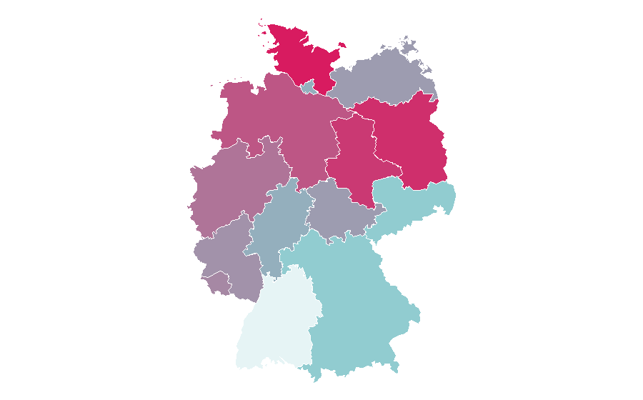 Affinity by region — Minnie Driver, Germany