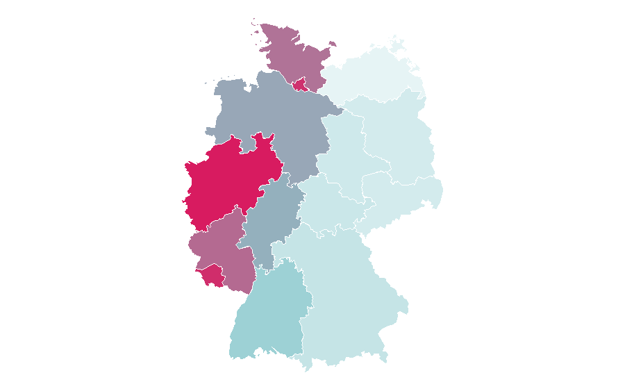 Affinity by region — Miracoli, Germany