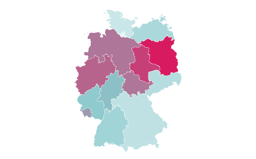 Affinity by region — Miranda Cosgrove, Germany