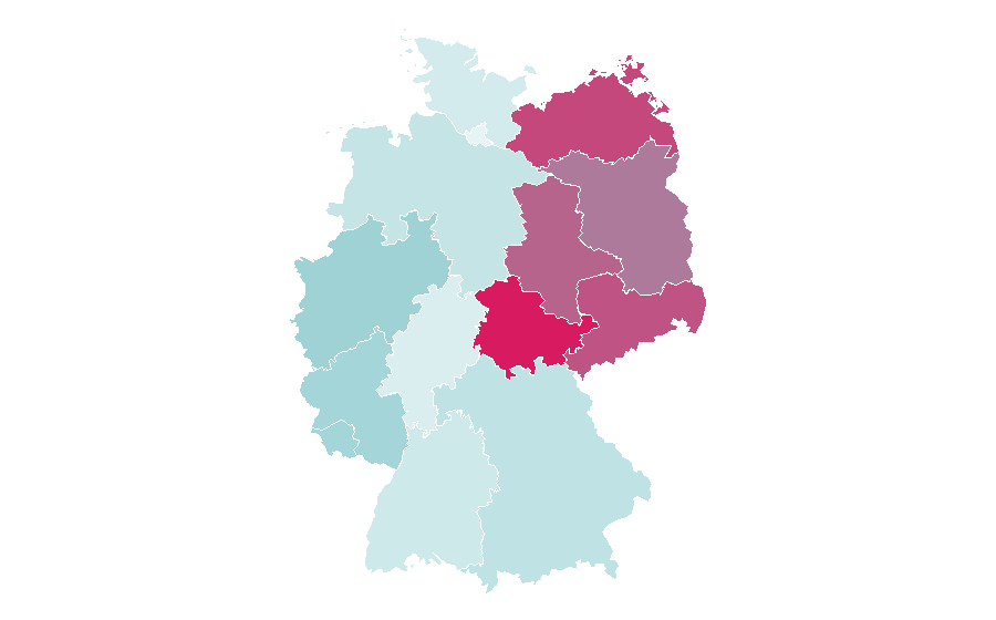 Affinity by region — Mirco Nontschew, Germany