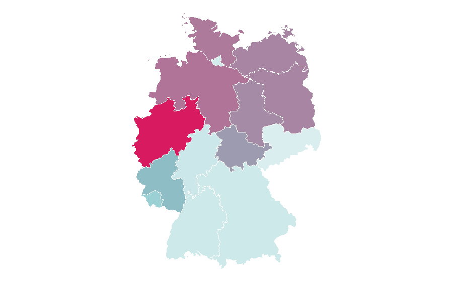 Affinity by region — Mirja Boes, Germany