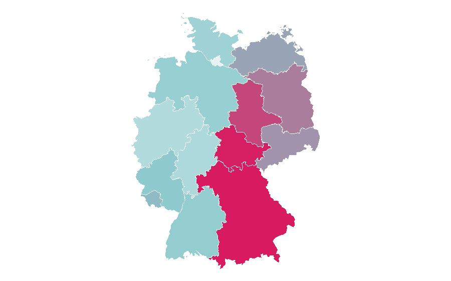 Affinity by region — Miroslav Nemec, Germany
