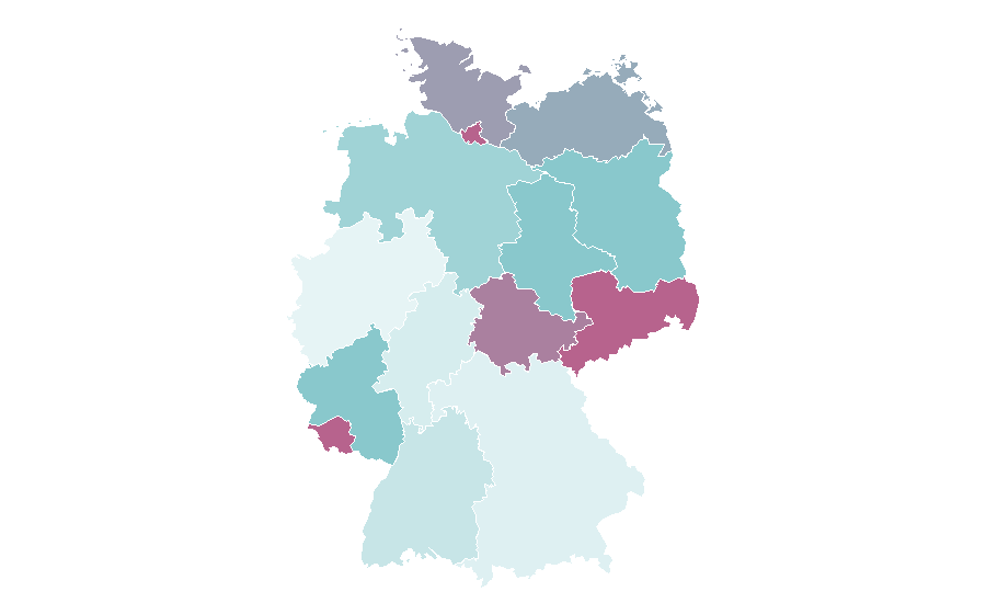 Affinity by region — Mirrorless interchangeable-lens camera, Germany