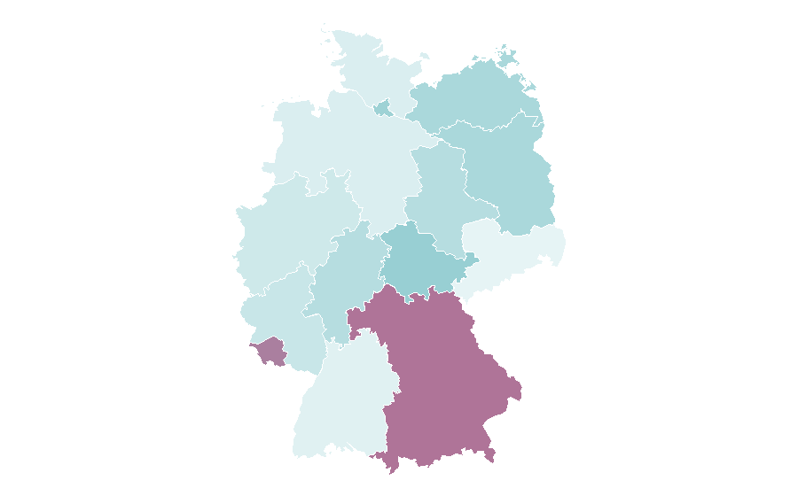 Affinity by region — MLS Cup, Germany