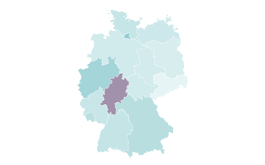 Affinity by region — Modest Fashion, Germany