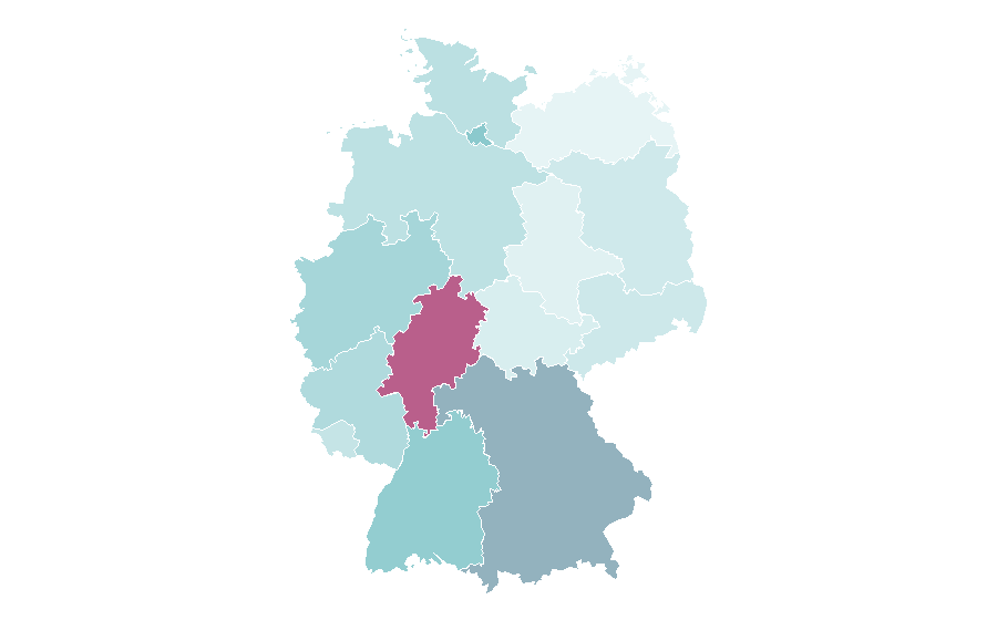 Affinity by region — Mold, Germany