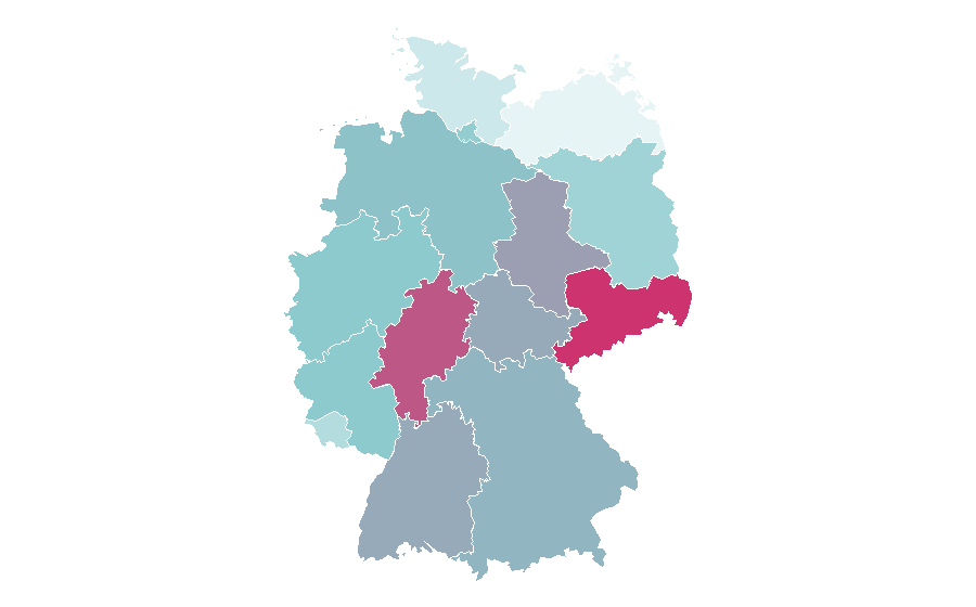 Affinity by region — Mon Chéri, Germany