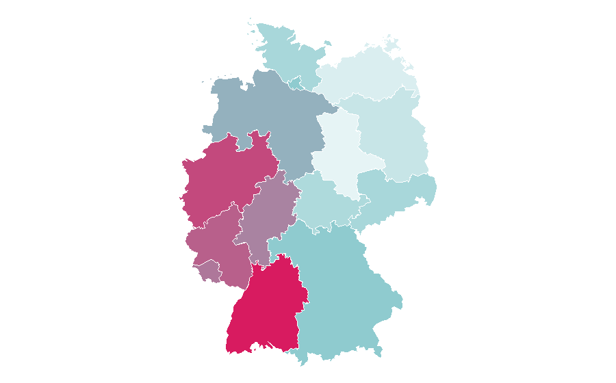 Affinity by region — Mona Lisa, Germany