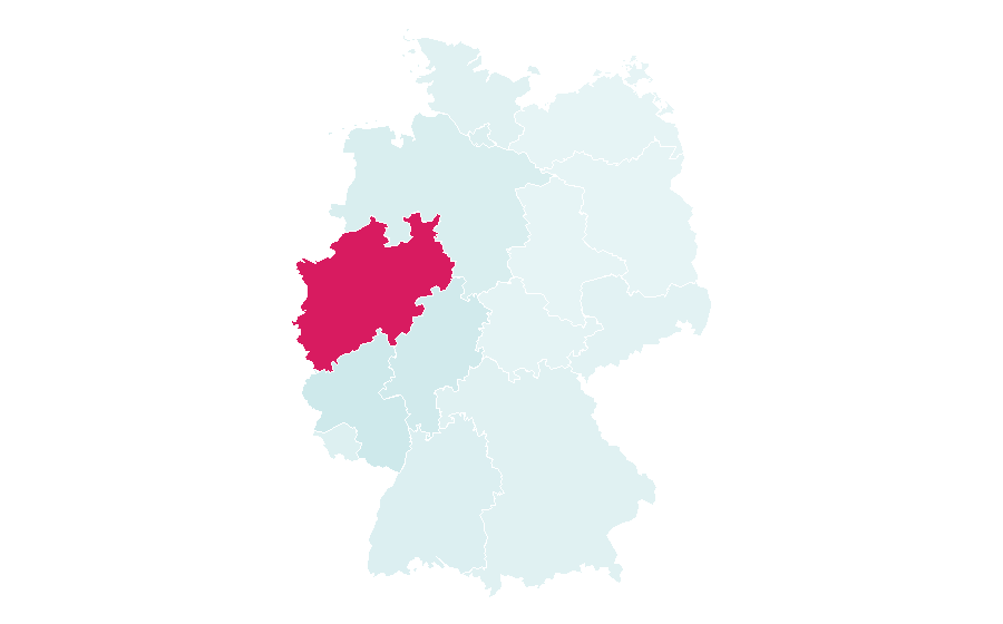 Affinity by region — Mönchengladbach, Germany
