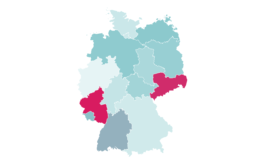 Affinity by region — Money order, Germany