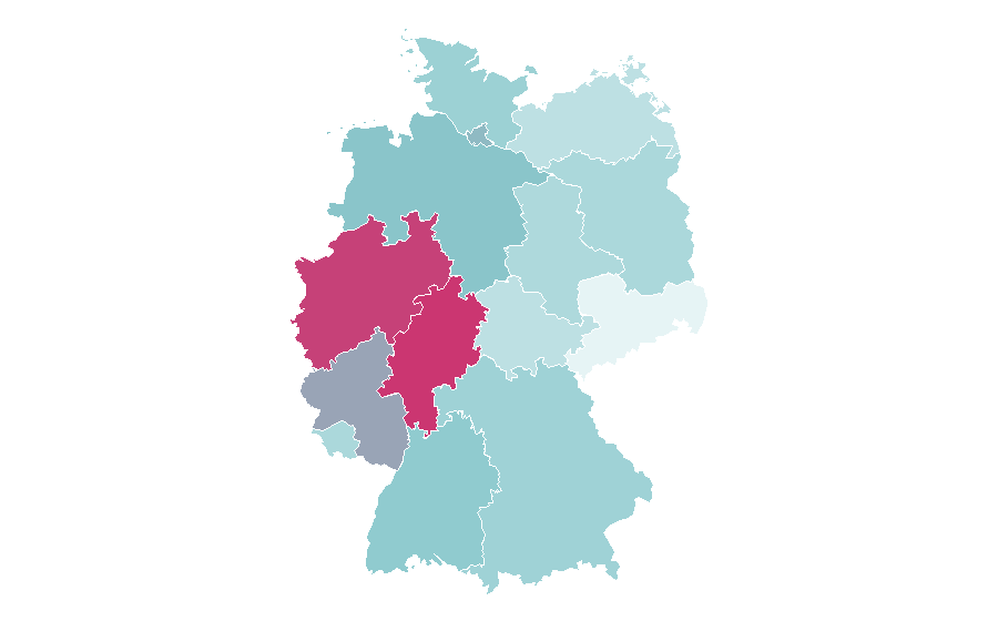 Affinity by region — Monkey D. Luffy, Germany