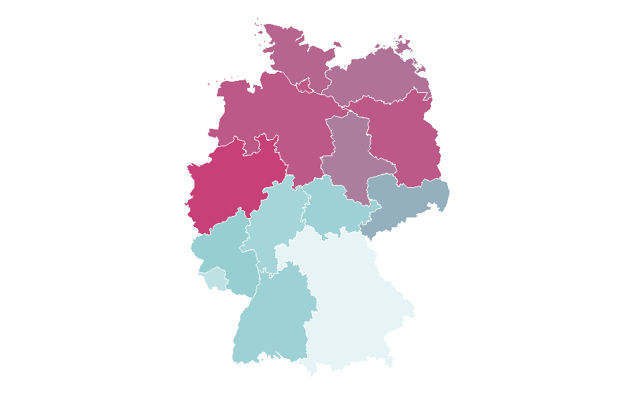 Affinity by region — Monrose, Germany
