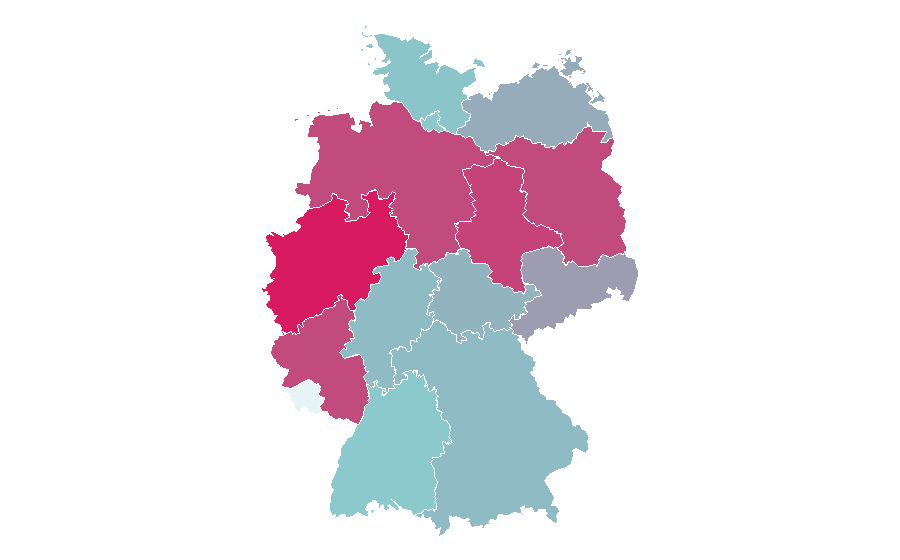 Affinity by region — Monster High, Germany