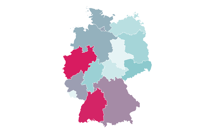 Affinity by region — Monster truck, Germany