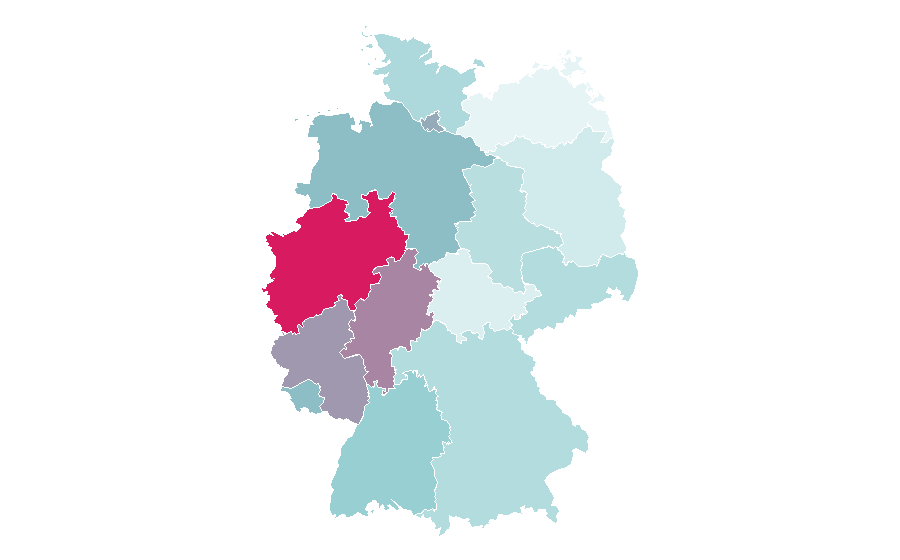 Affinity by region — Monsters, Germany