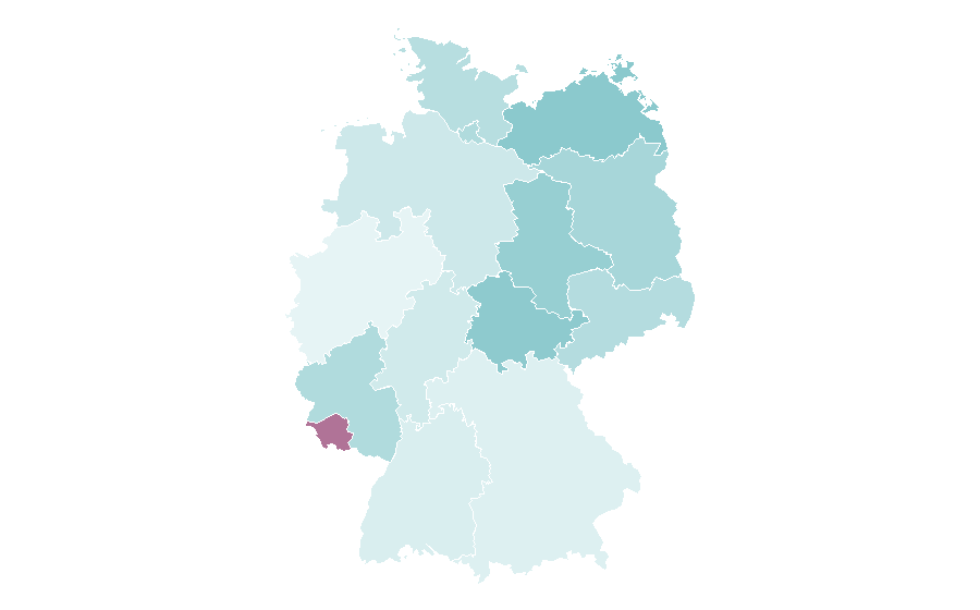 Affinité par région — Montessori education, Allemagne