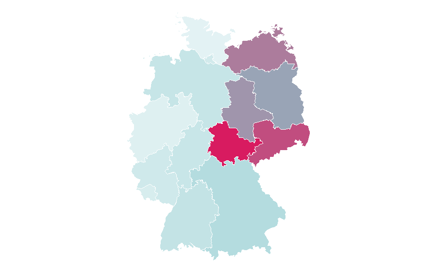 Affinity by region — Moped, Germany