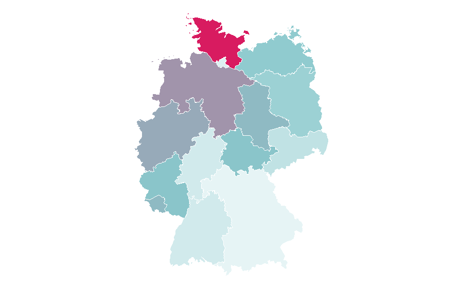 Affinity by region — Mord auf Shetland, Germany