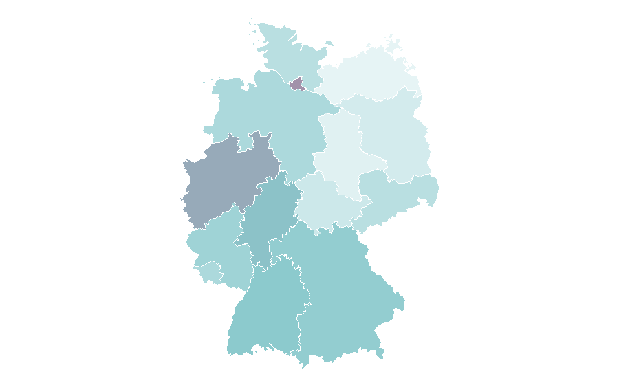 Affinity by region — Morpheus (The Matrix), Germany