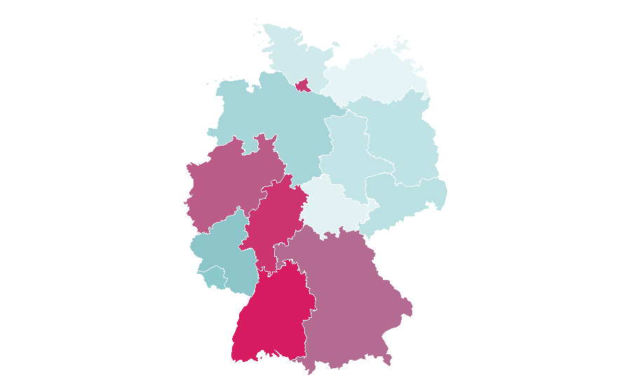 Affinity by region — Moschino, Germany