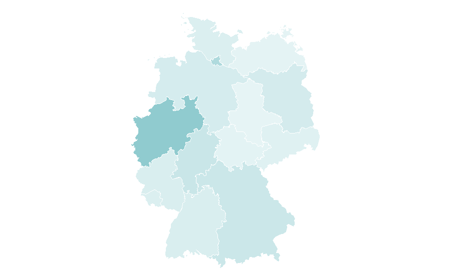 Affinity by region — Moss, Germany