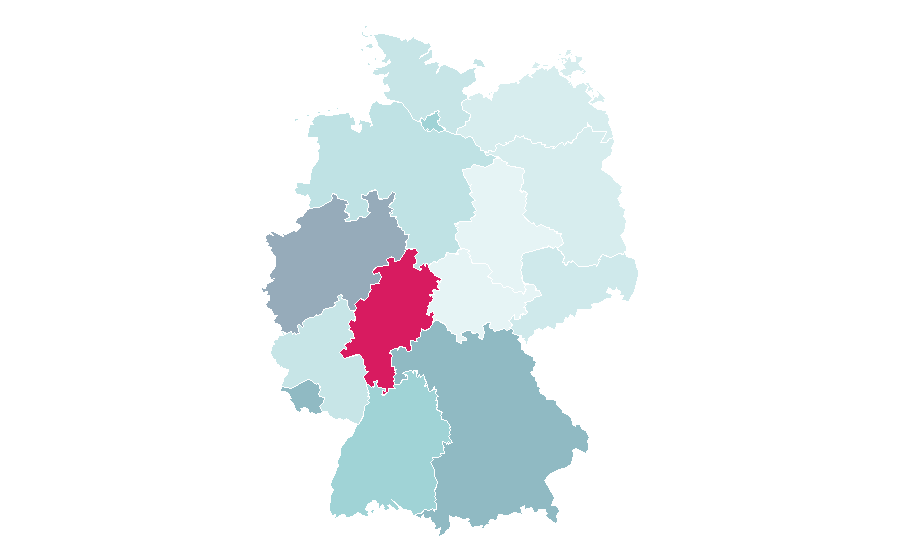 Affinity by region — Mother Nature, Germany