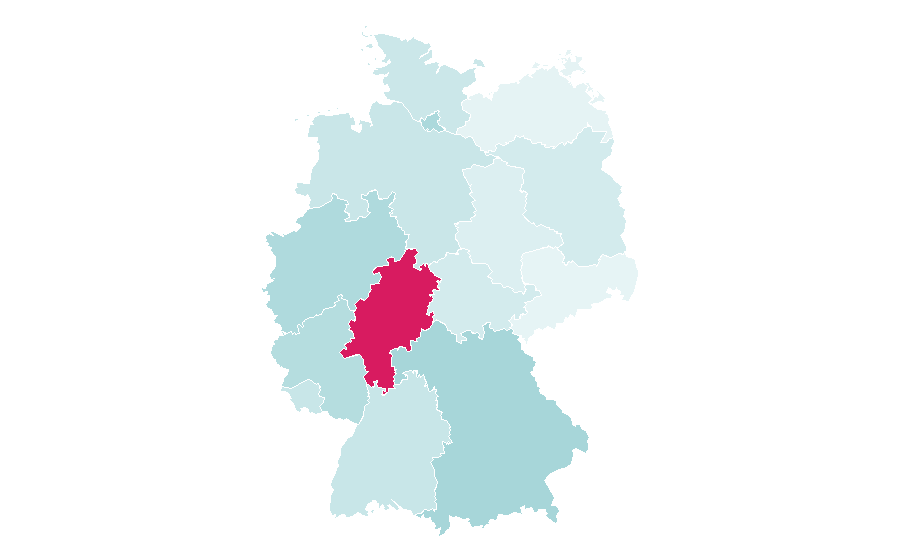Affinity by region — Motivational Quotes, Germany