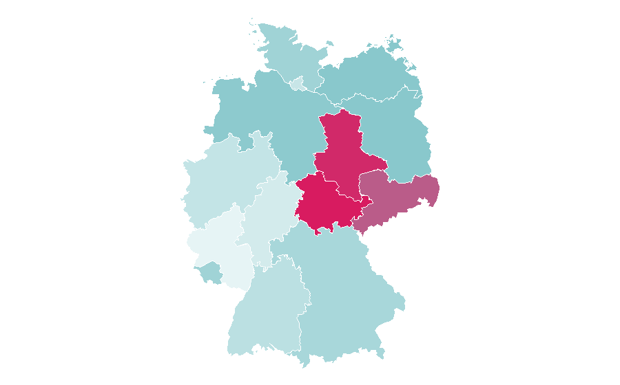Affinity by region — Motörhead, Germany