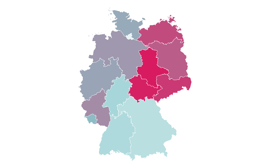 Affinity by region — Motsi Mabuse, Germany