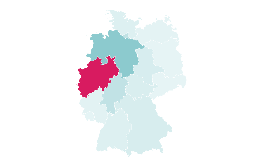 Affinity by region — Mountain, Germany
