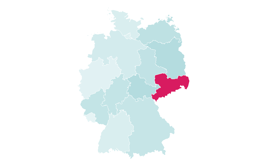 Affinity by region — Mountain range, Germany