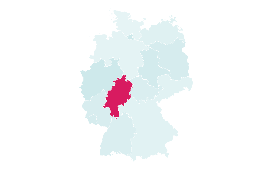 Affinity by region — Mouth, Germany