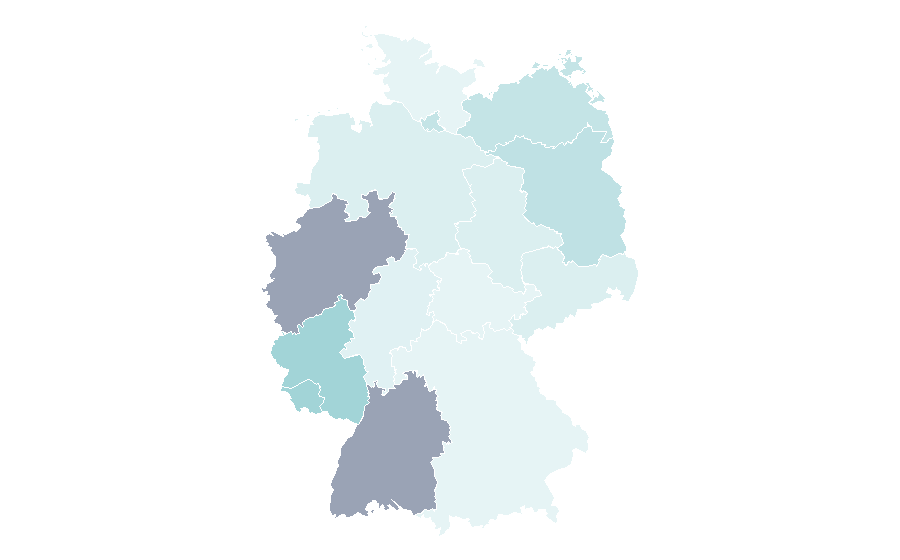 Affinity by region — Movie Review, Germany