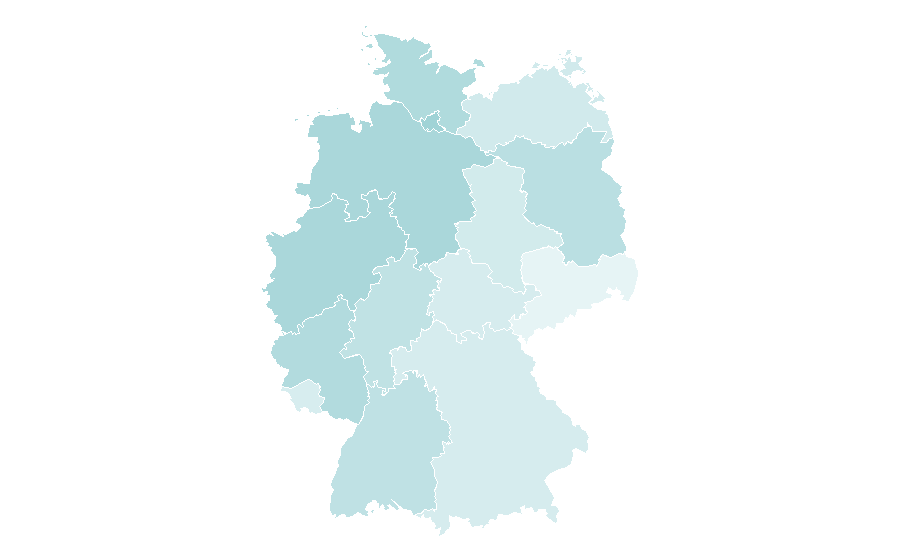 Affinity by region — Moving company, Germany