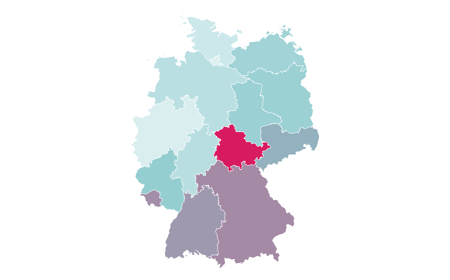 Affinity by region — Mower, Germany
