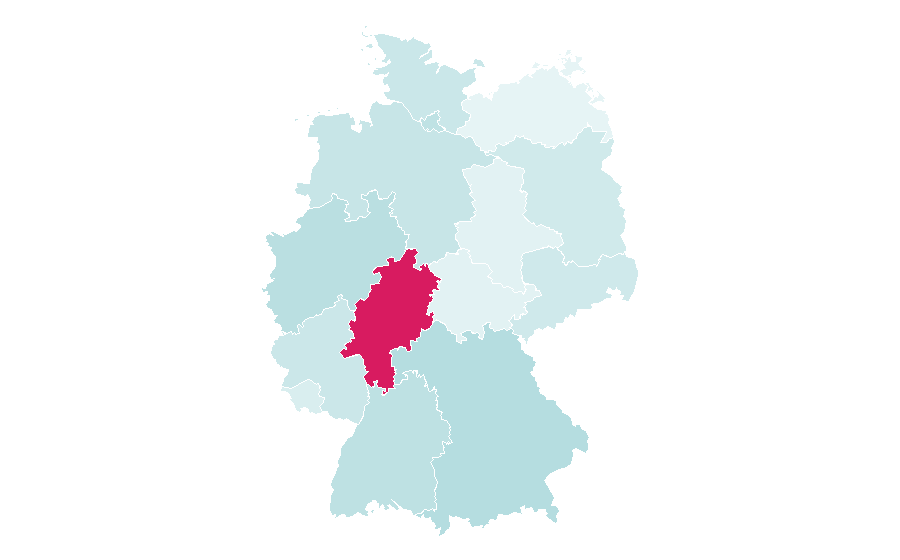 Affinity by region — MrBeast, Germany
