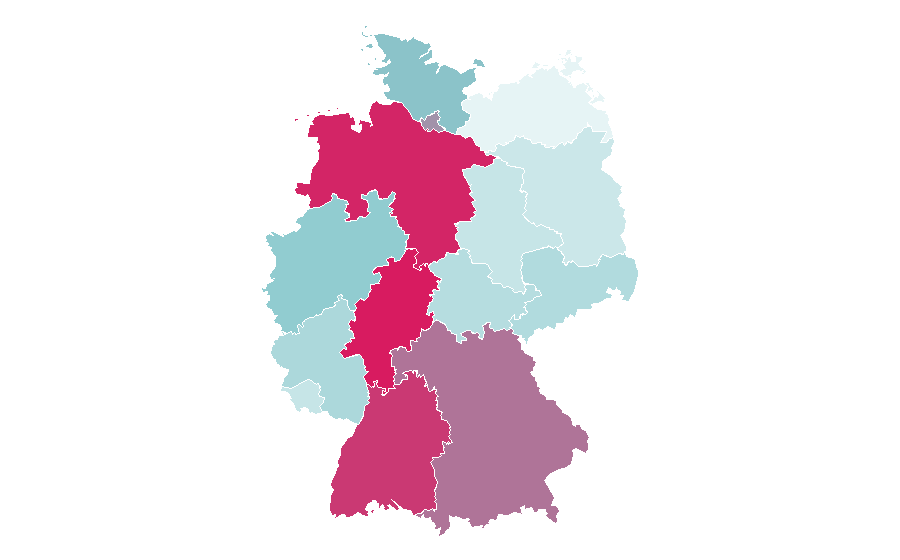 Affinity by region — MTV, Germany