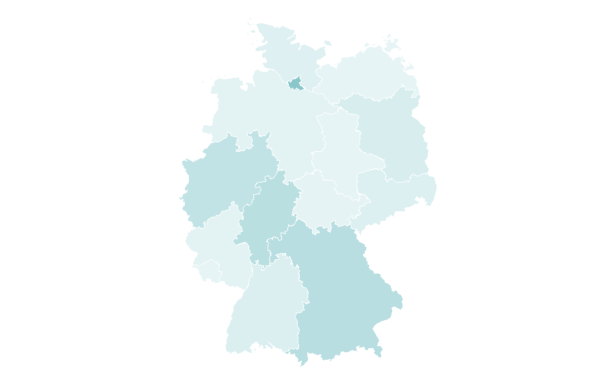 Affinity by region — Muji, Germany