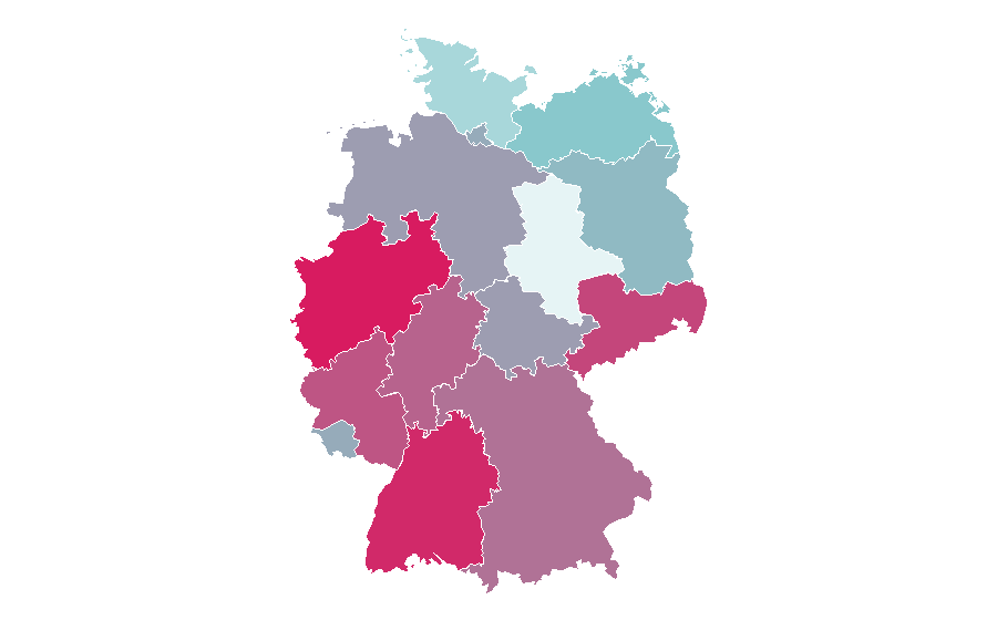 Affinity by region — Mulan (1998 film), Germany