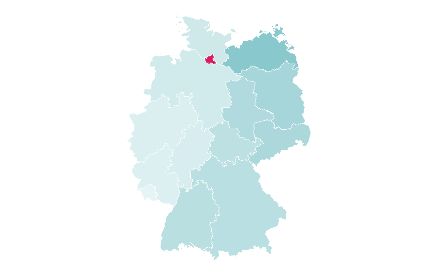 Affinity by region — Multiverse (DC Comics), Germany
