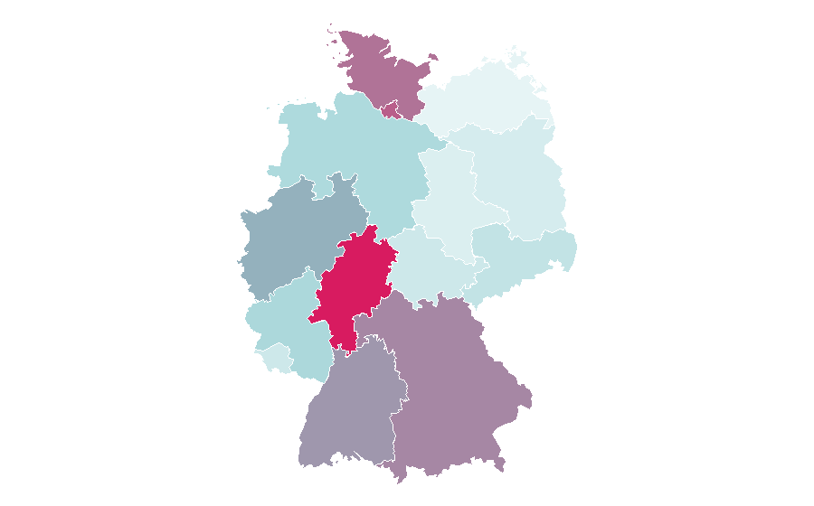 Affinity by region — Mumbai, Germany