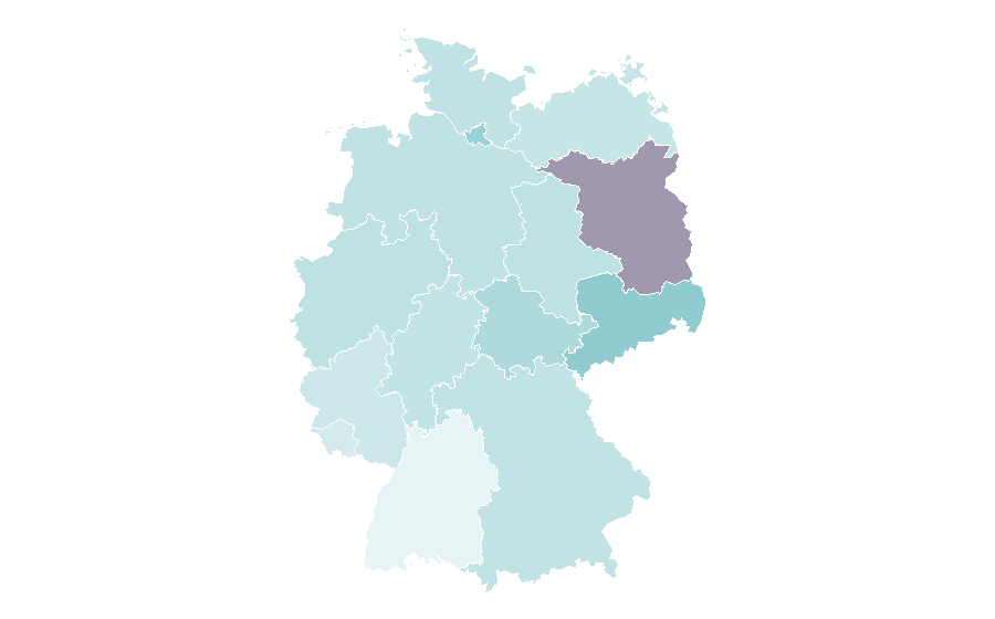 Affinity by region — Mumford & Sons, Germany