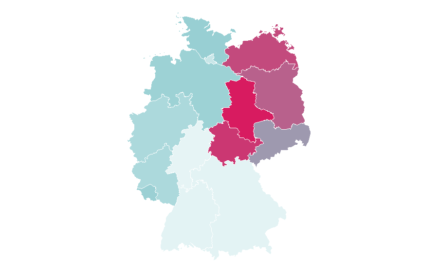Affinity by region — Murder, She Wrote, Germany