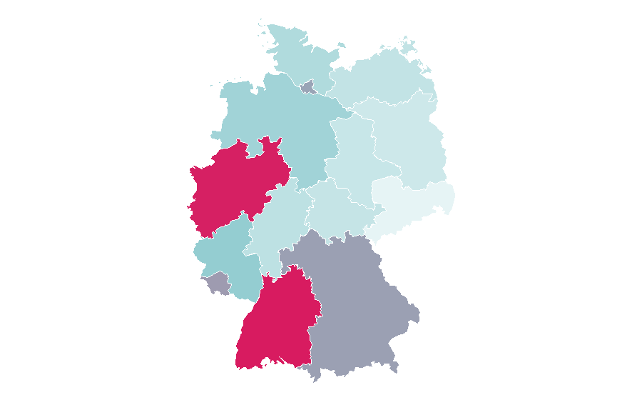 Affinity by region — Music of Albania, Germany